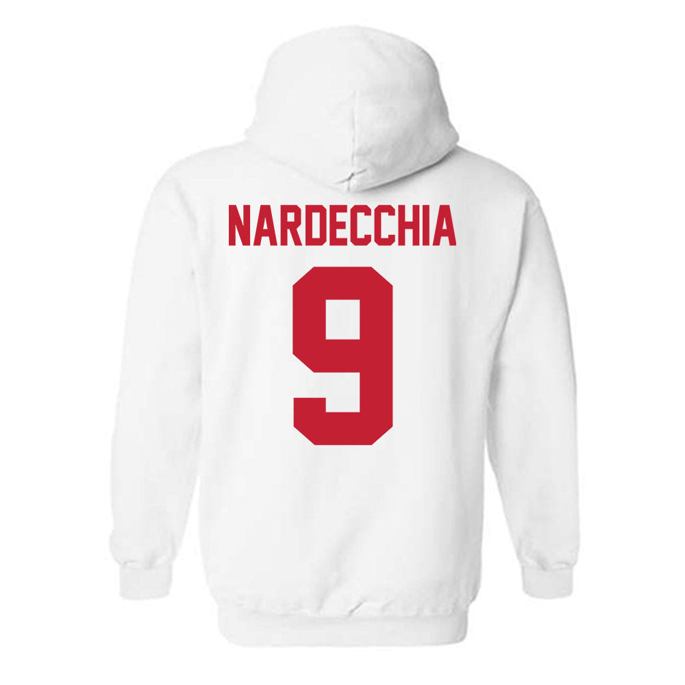 Ferris State - NCAA Men's Ice Hockey : Nick Nardecchia - Classic Shersey Hooded Sweatshirt-1