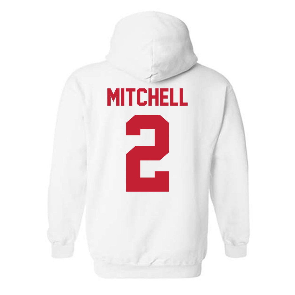  - NCAA Women's Basketball : Mara Mitchell - Classic Shersey Hooded Sweatshirt-1