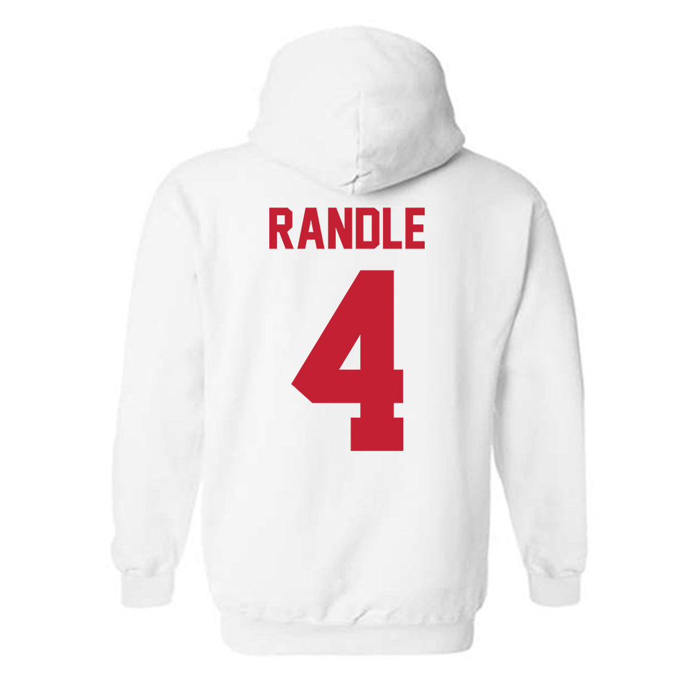 Ferris State - NCAA Football : Tyrin Randle - Classic Shersey Hooded Sweatshirt-1