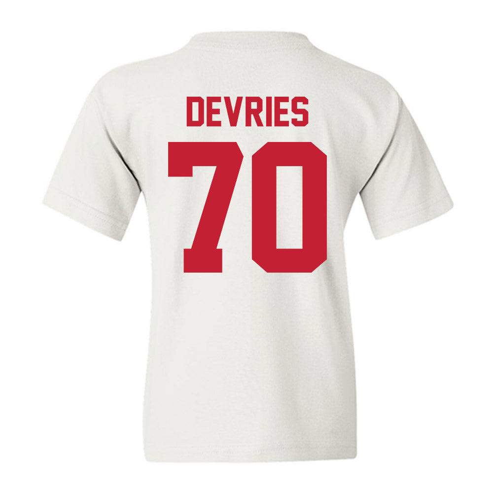 Ferris State - NCAA Football : Andrew Devries - Classic Shersey Youth T-Shirt-1