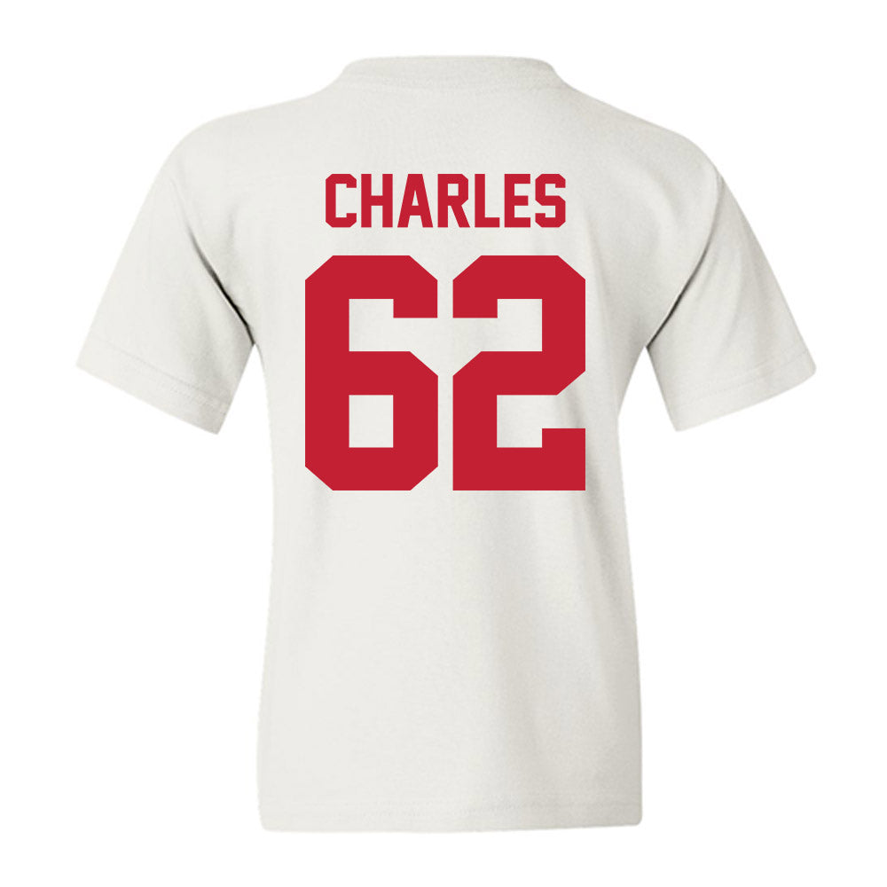 Ferris State - NCAA Football : Martaz Charles - Classic Shersey Youth T-Shirt-1