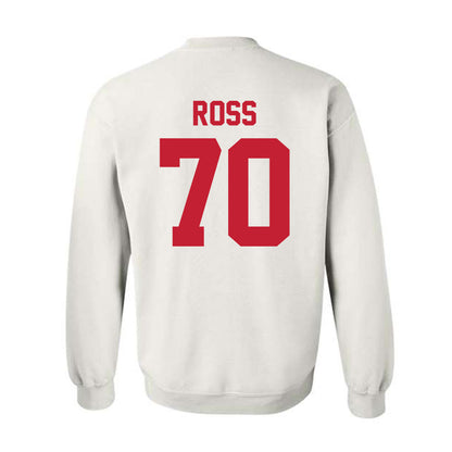 Ferris State - NCAA Football : Ryan Ross - Classic Shersey Crewneck Sweatshirt-1