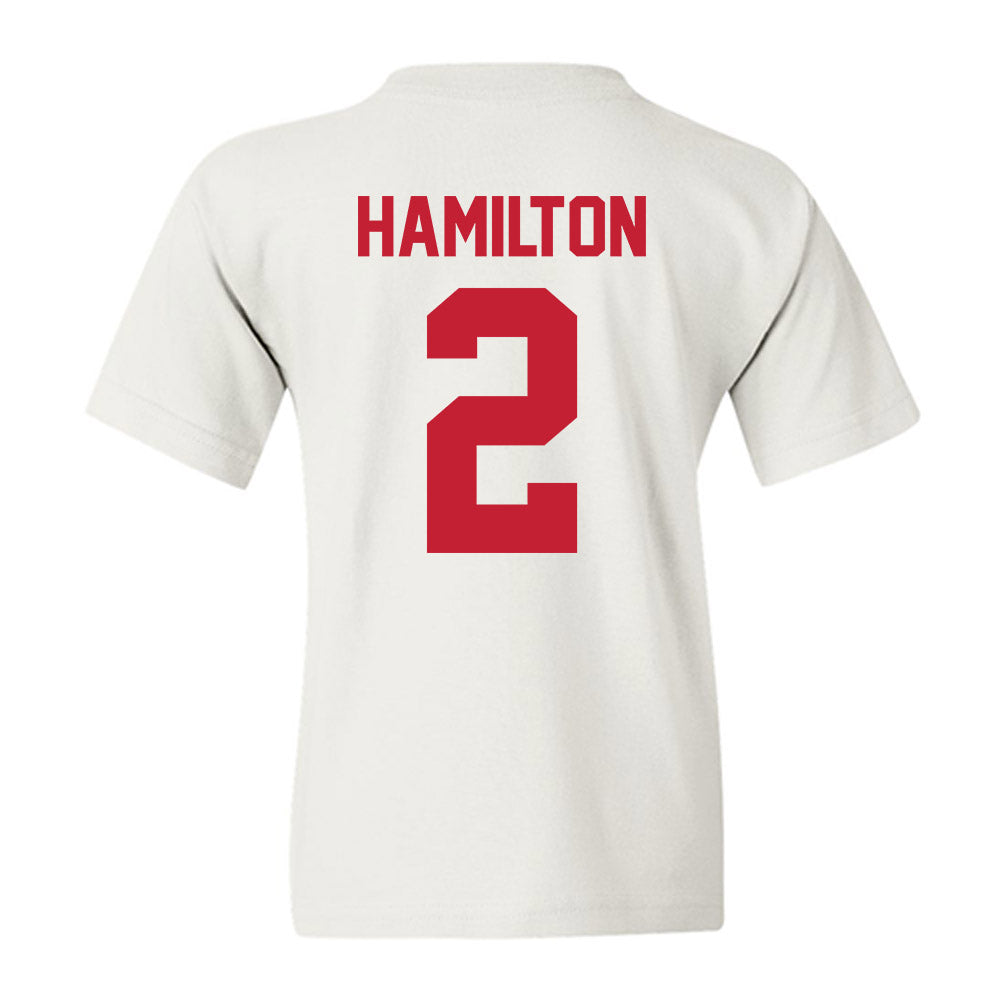 Ferris State - NCAA Men's Basketball : Tyler Hamilton - Classic Shersey Youth T-Shirt-1