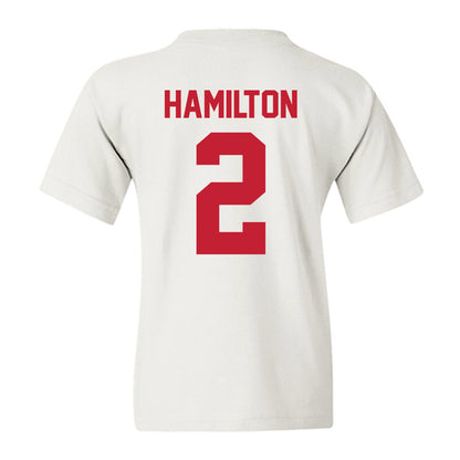 Ferris State - NCAA Men's Basketball : Tyler Hamilton - Classic Shersey Youth T-Shirt-1