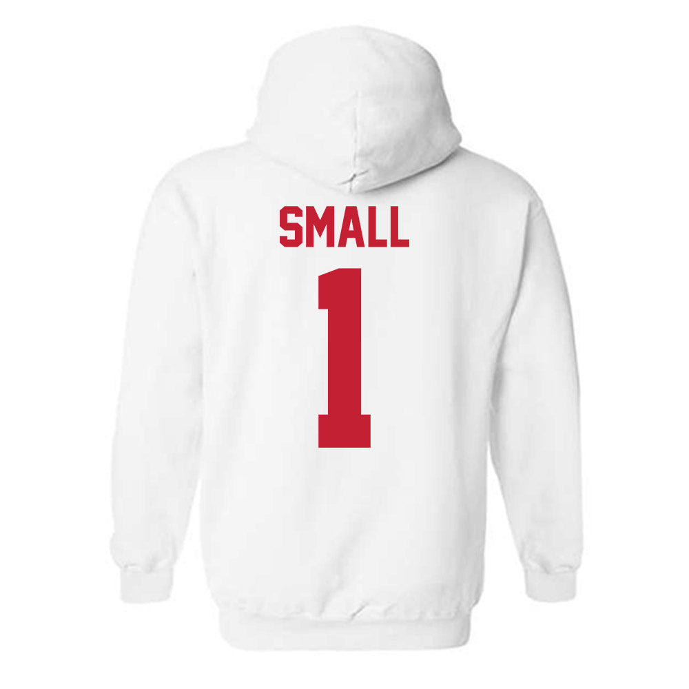 Ferris State - NCAA Football : Deion Small - Classic Shersey Hooded Sweatshirt-1