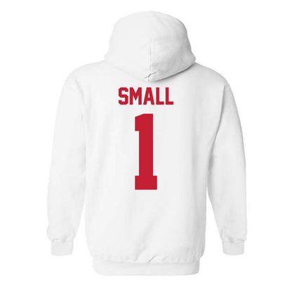 Ferris State - NCAA Football : Deion Small - Classic Shersey Hooded Sweatshirt-1
