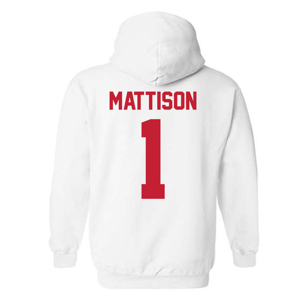 Ferris State - NCAA Football : Gyasi Mattison - Classic Shersey Hooded Sweatshirt-1