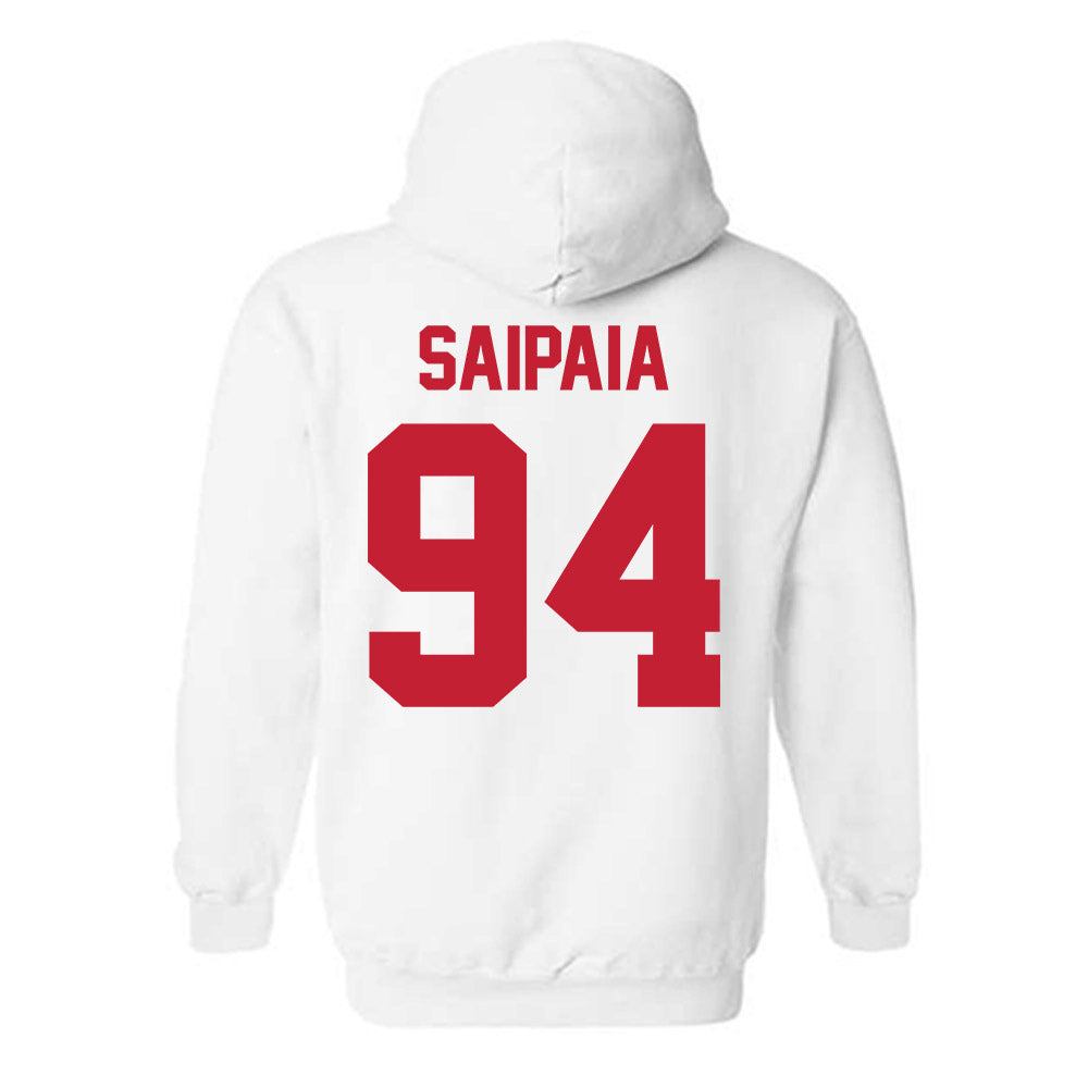 Ferris State - NCAA Football : Sio Saipaia - Classic Shersey Hooded Sweatshirt-1