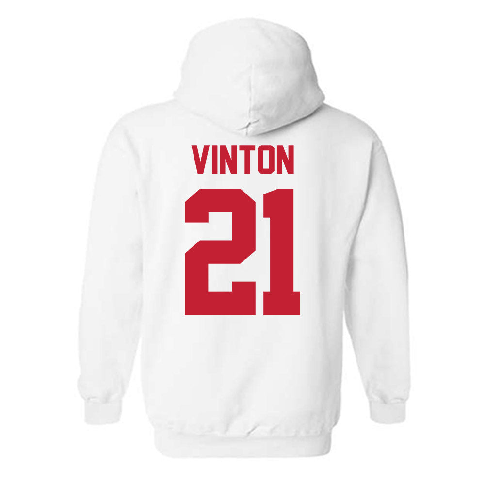 Ferris State - NCAA Football : Jaylen Vinton - Classic Shersey Hooded Sweatshirt-1