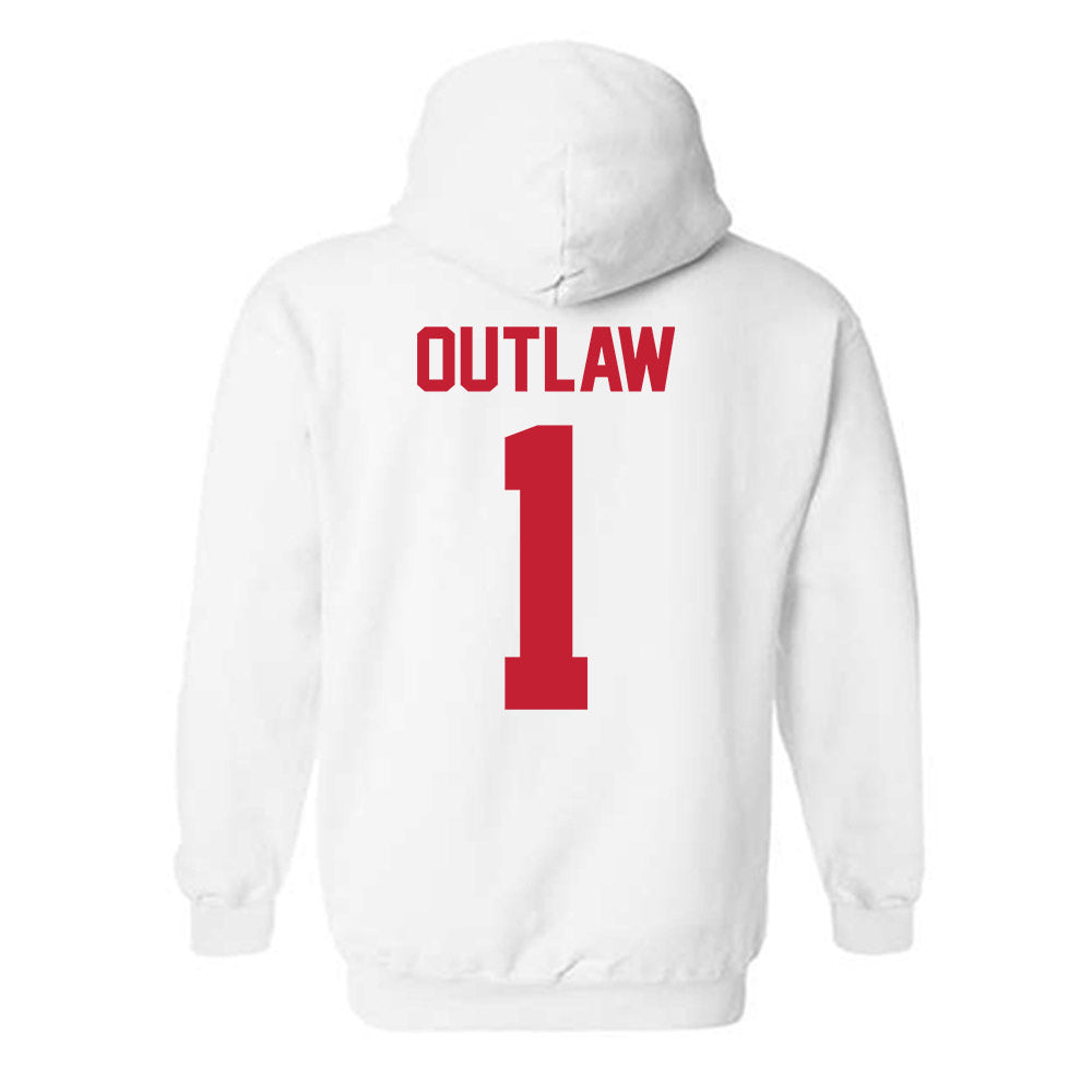 Ferris State - NCAA Women's Volleyball : Tatum Outlaw - Classic Shersey Hooded Sweatshirt-1