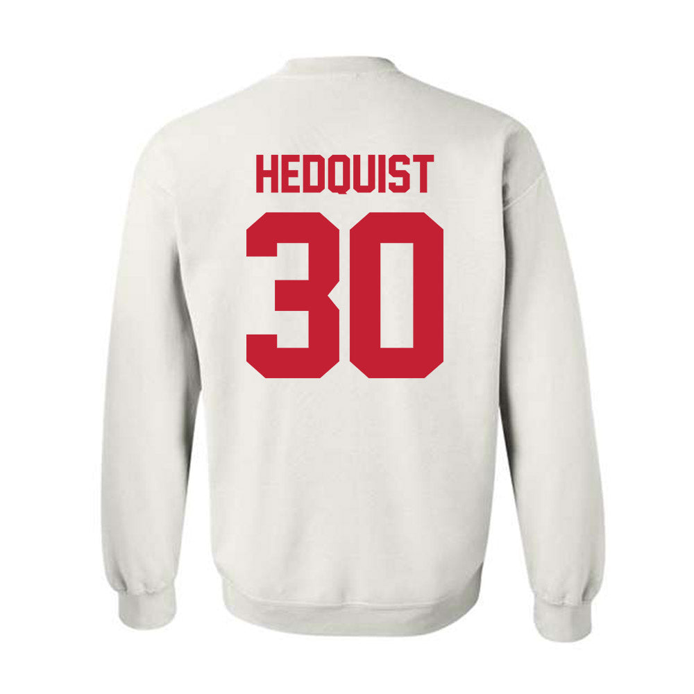 Ferris State - NCAA Men's Ice Hockey : Hobie Hedquist - Classic Shersey Crewneck Sweatshirt-1