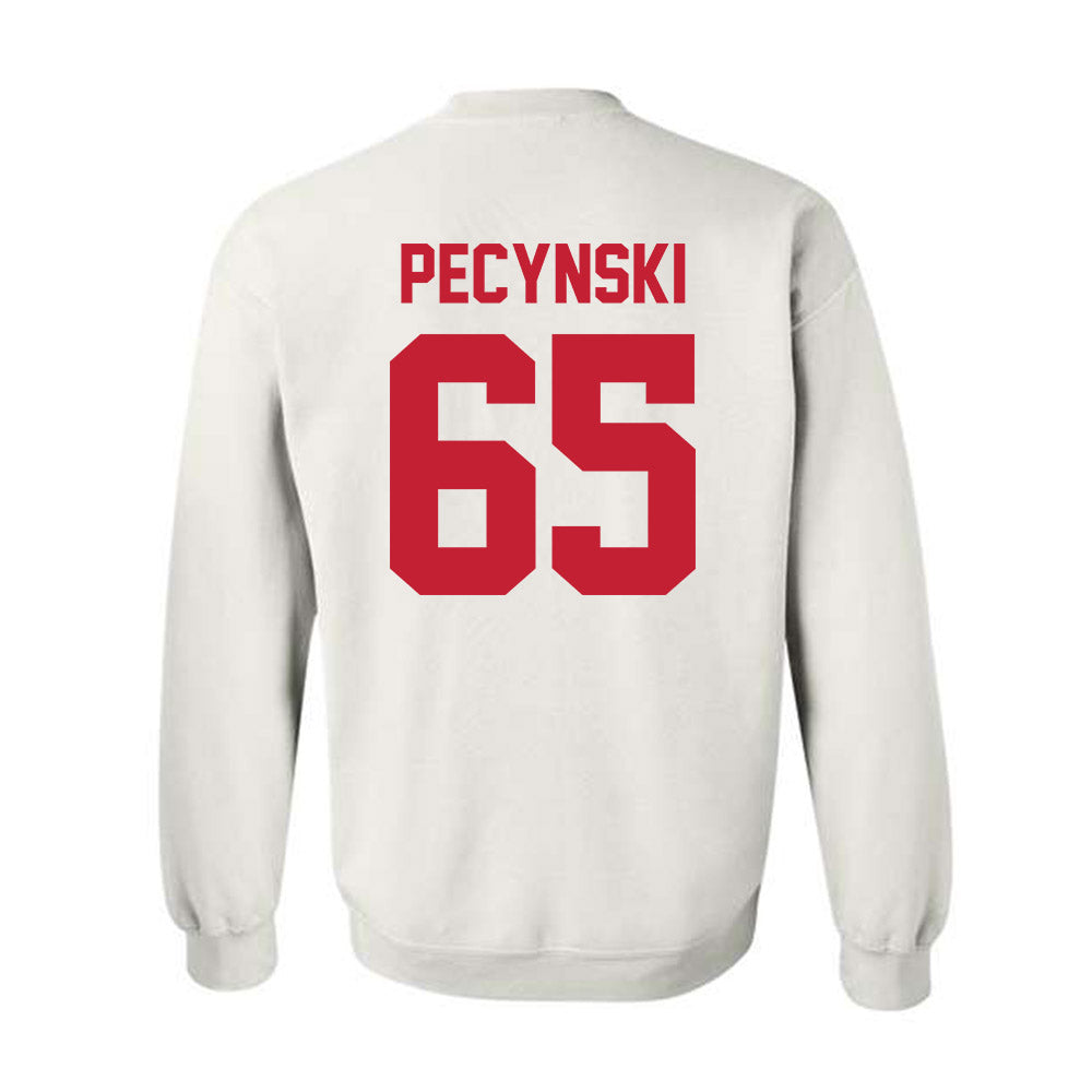 Ferris State - NCAA Football : Cory Pecynski - Classic Shersey Crewneck Sweatshirt-1