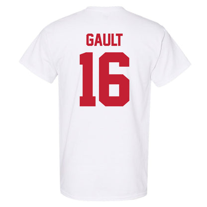 Ferris State - NCAA Men's Ice Hockey : Caiden Gault - Classic Shersey T-Shirt-1