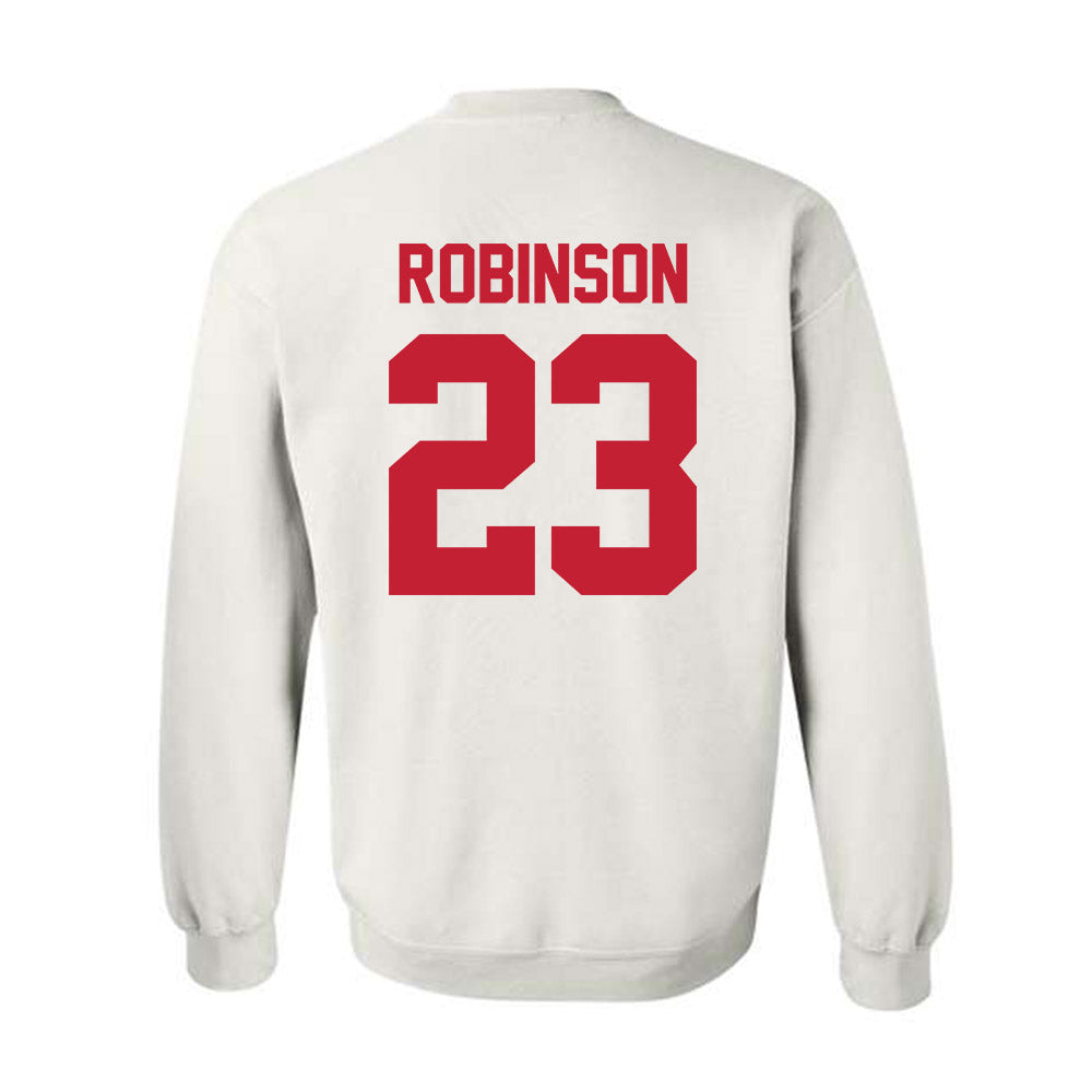Ferris State - NCAA Football : James Robinson - Classic Shersey Crewneck Sweatshirt-1