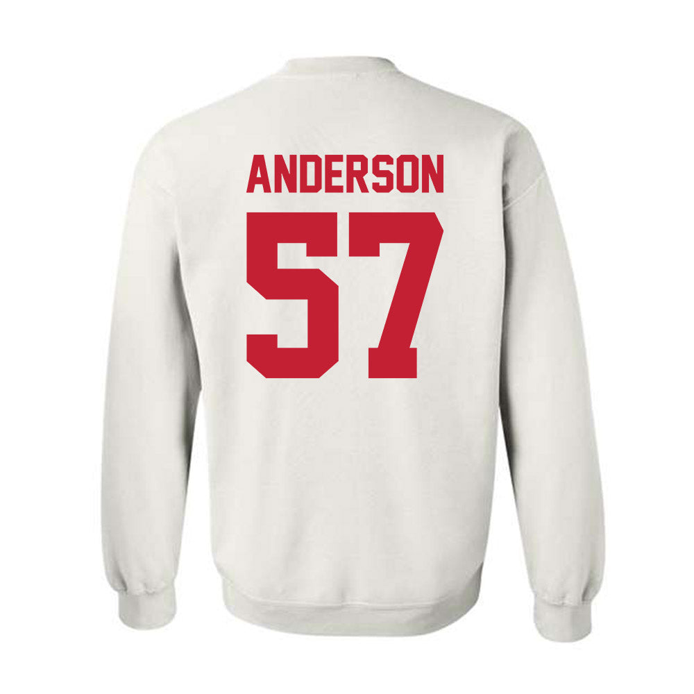 Ferris State - NCAA Football : Derek Anderson - Classic Shersey Crewneck Sweatshirt-1