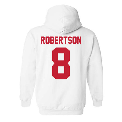 Ferris State - NCAA Women's Volleyball : Rhiannon Robertson - Classic Shersey Hooded Sweatshirt-1