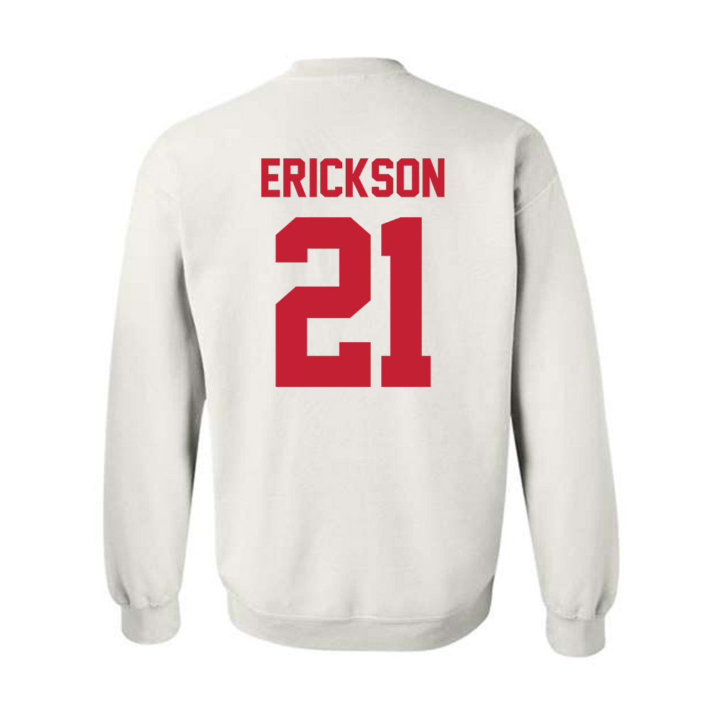 Ferris State - NCAA Men's Basketball : Ethan Erickson - Classic Shersey Crewneck Sweatshirt