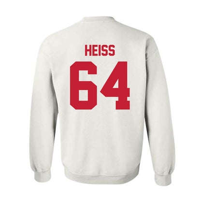 Ferris State - NCAA Football : Cameron Heiss - Classic Shersey Crewneck Sweatshirt-1