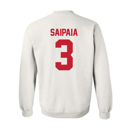 Ferris State - NCAA Football : Blaine Saipaia - Classic Shersey Crewneck Sweatshirt-1