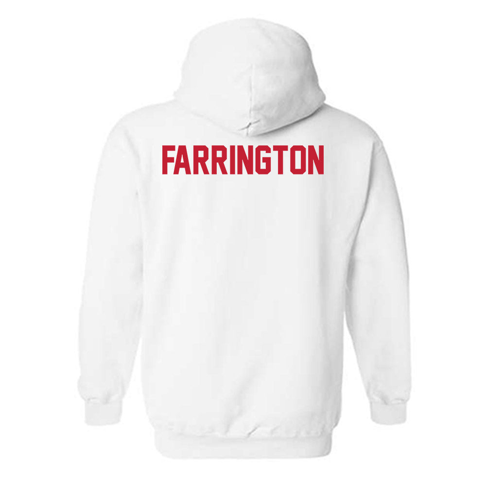 Ferris State - NCAA Men's Track & Field : Blace Farrington - Classic Shersey Hooded Sweatshirt-1