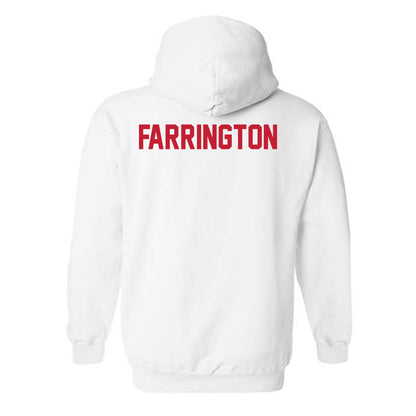 Ferris State - NCAA Men's Track & Field : Blace Farrington - Classic Shersey Hooded Sweatshirt-1