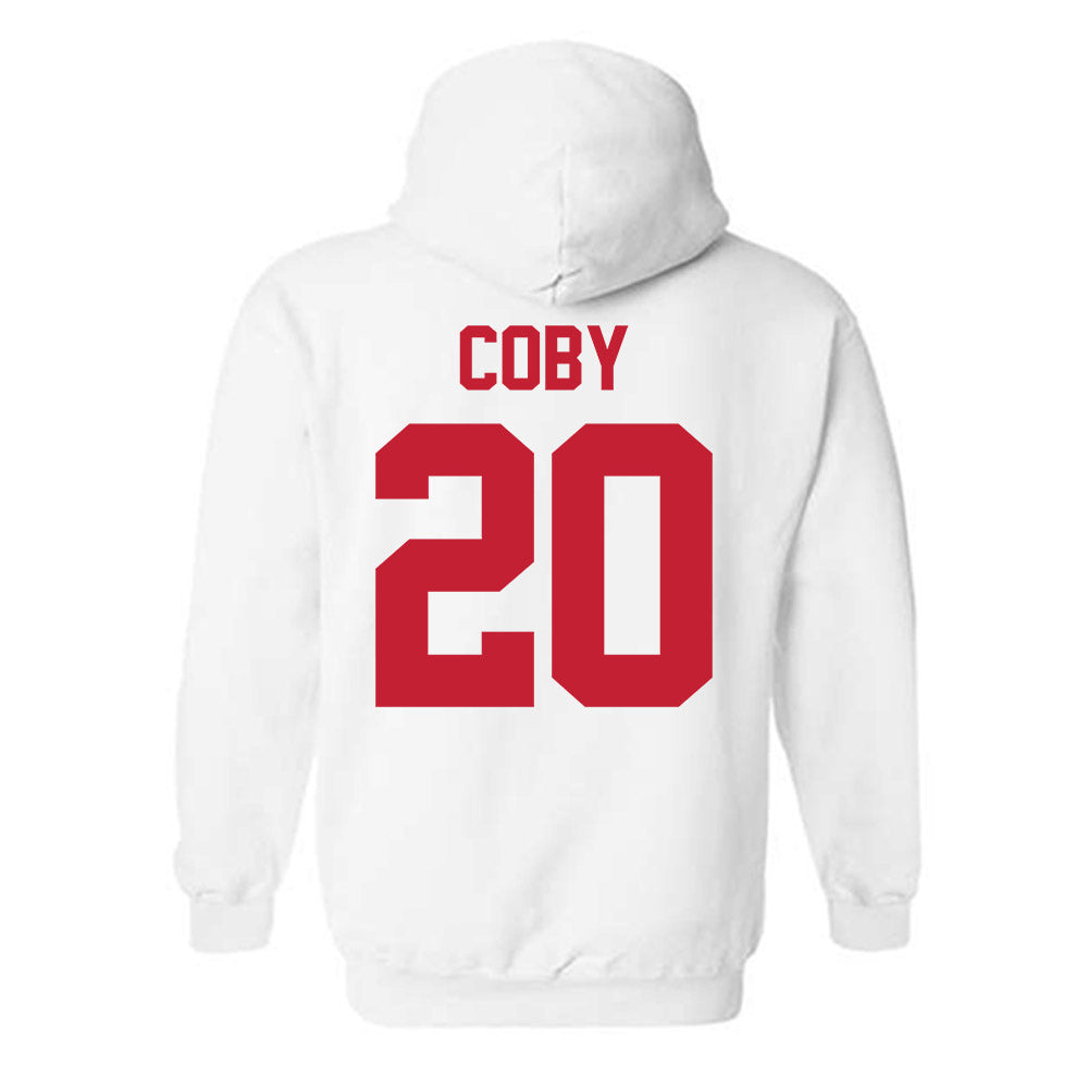 Ferris State - NCAA Football : James Coby - Classic Shersey Hooded Sweatshirt-1