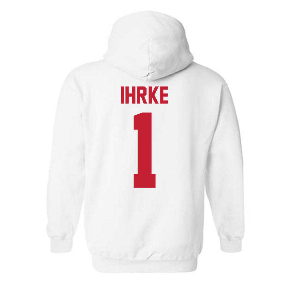 Ferris State - NCAA Women's Soccer : Korinne Ihrke - Classic Shersey Hooded Sweatshirt-1