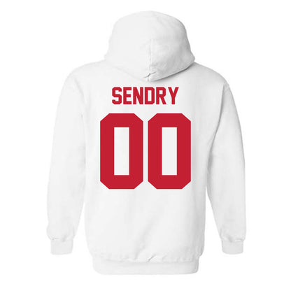 Ferris State - NCAA Football : Caseton Sendry - Classic Shersey Hooded Sweatshirt-1