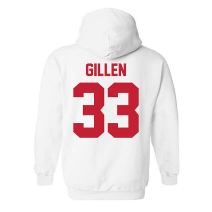 Ferris State - NCAA Football : Coties Gillen - Classic Shersey Hooded Sweatshirt-1