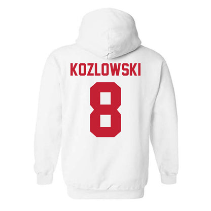 Ferris State - NCAA Softball : Alexis Kozlowski - Classic Shersey Hooded Sweatshirt-1