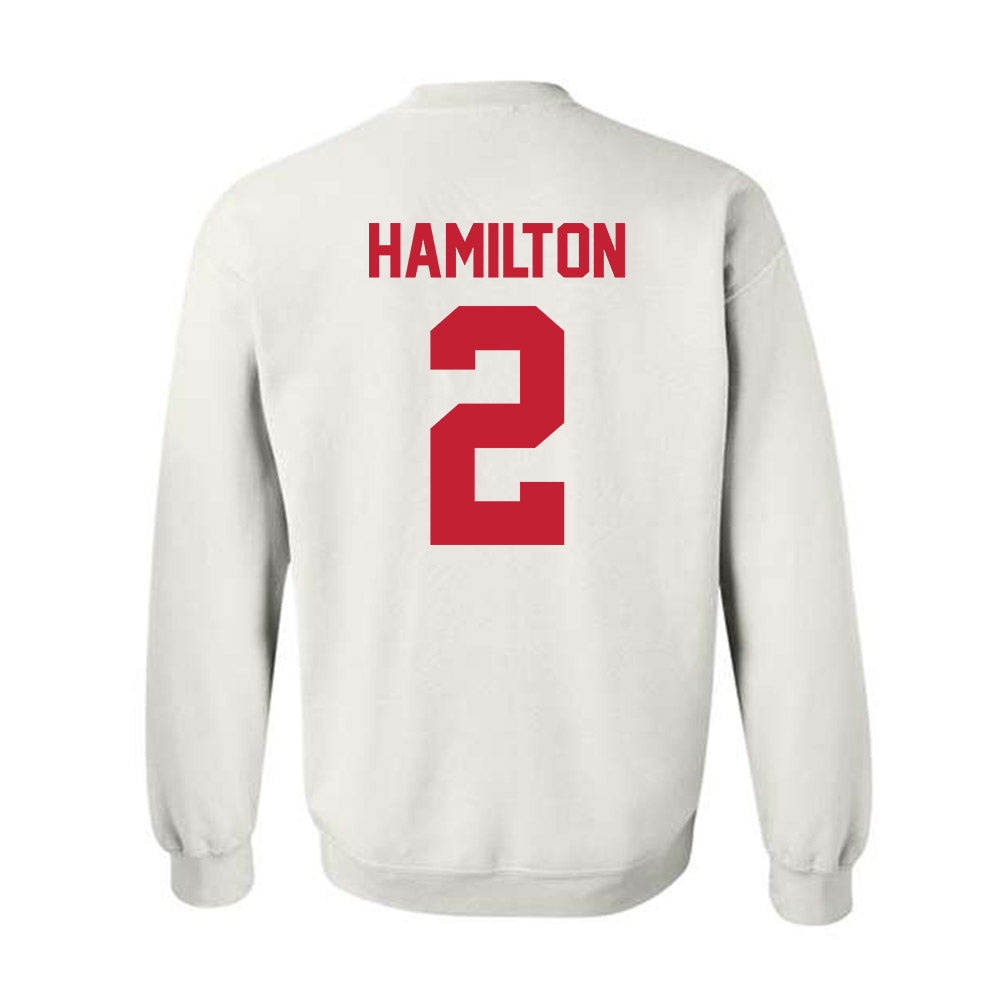 Ferris State - NCAA Men's Basketball : Tyler Hamilton - Classic Shersey Crewneck Sweatshirt-1