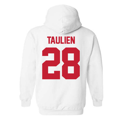 Ferris State - NCAA Men's Ice Hockey : Trevor Taulien - Classic Shersey Hooded Sweatshirt