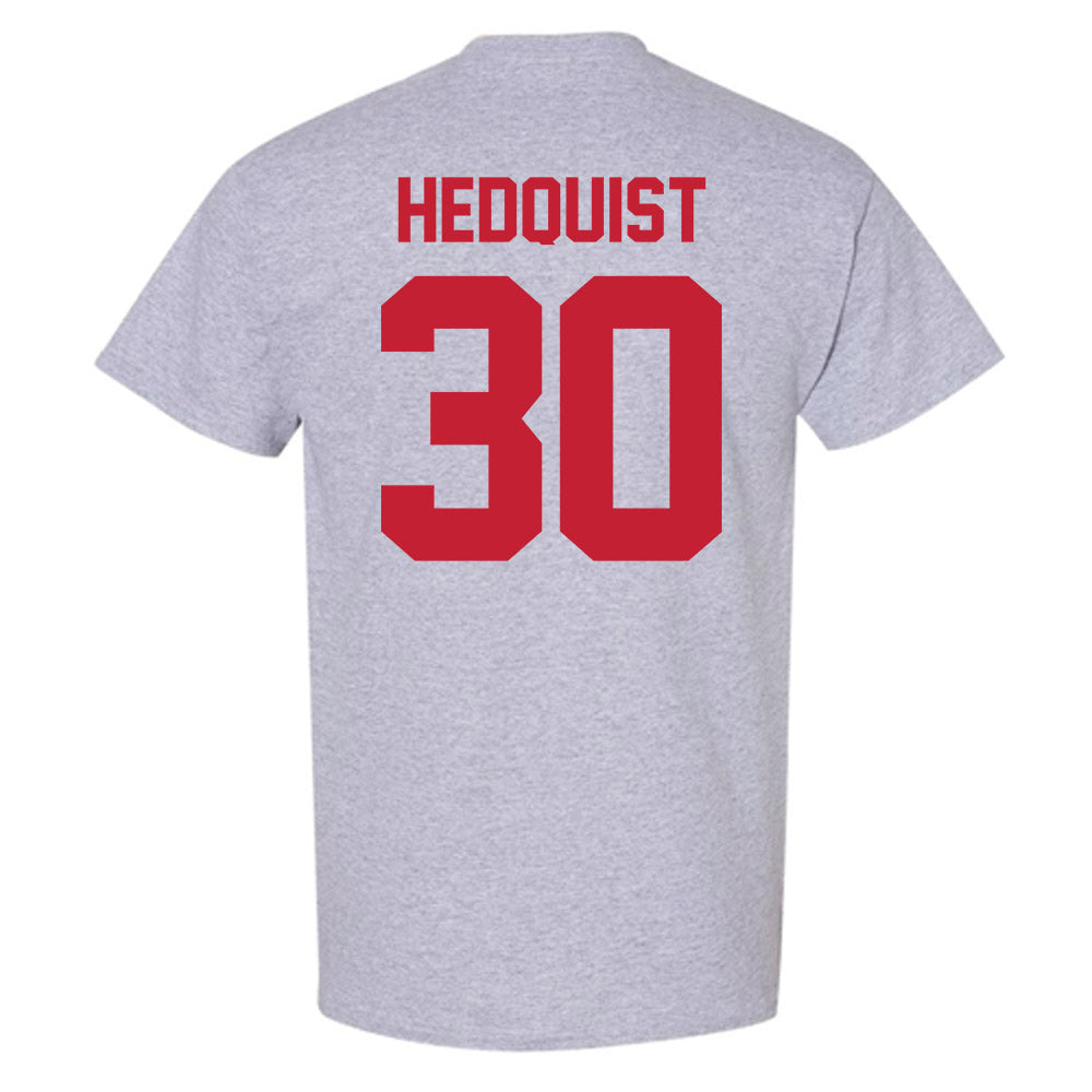 Ferris State - NCAA Men's Ice Hockey : Hobie Hedquist - Classic Shersey T-Shirt-1