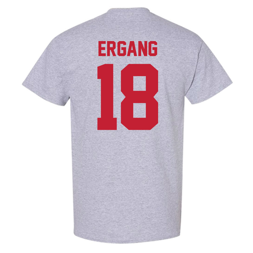 Ferris State - NCAA Men's Ice Hockey : Kaleb Ergang - Classic Shersey T-Shirt-1