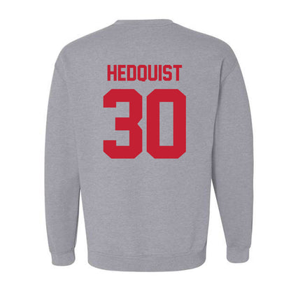 Ferris State - NCAA Men's Ice Hockey : Hobie Hedquist - Classic Shersey Crewneck Sweatshirt-1