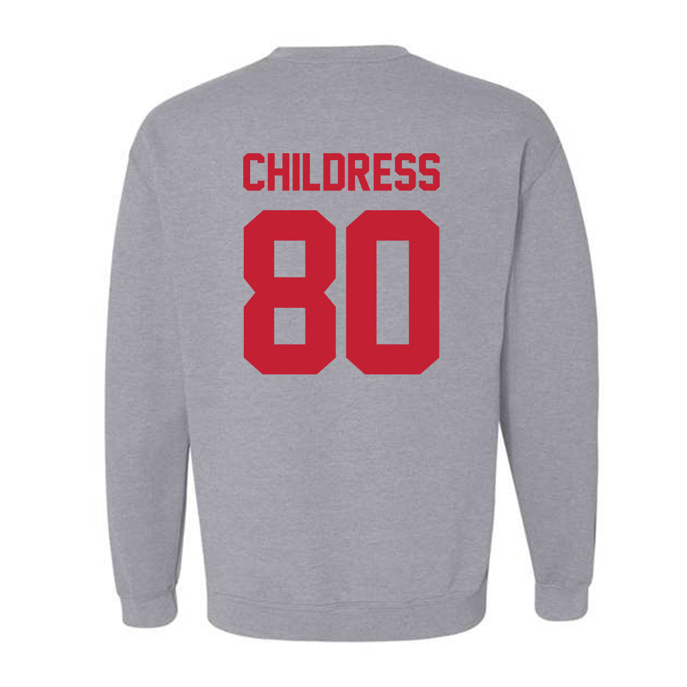 Ferris State - NCAA Football : Braeden Childress - Classic Shersey Crewneck Sweatshirt-1