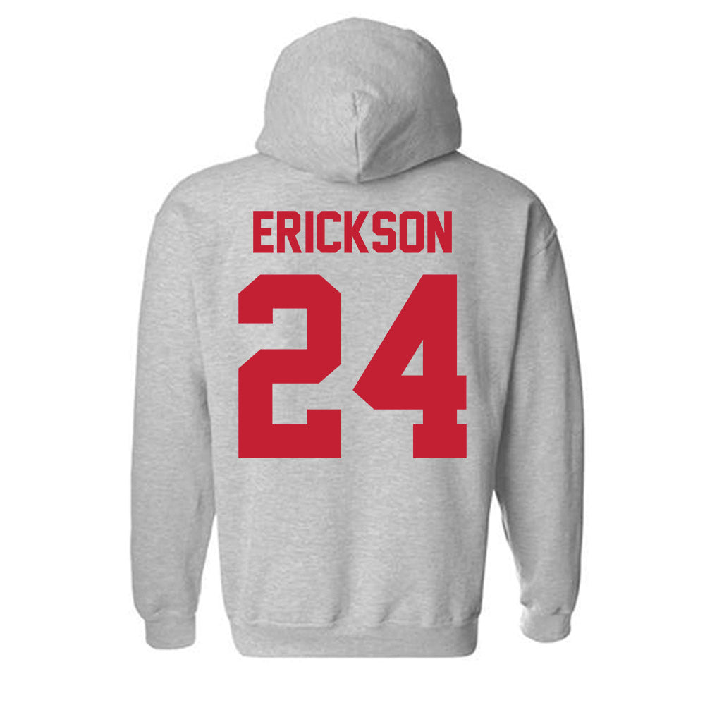 Ferris State - NCAA Women's Basketball : Claire Erickson - Classic Shersey Hooded Sweatshirt