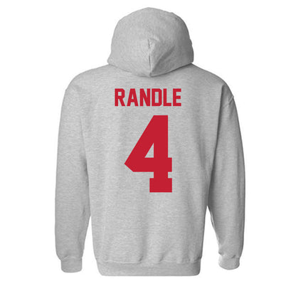 Ferris State - NCAA Football : Tyrin Randle - Classic Shersey Hooded Sweatshirt-1