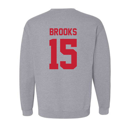 Ferris State - NCAA Men's Basketball : Jorden Brooks - Classic Shersey Crewneck Sweatshirt-1