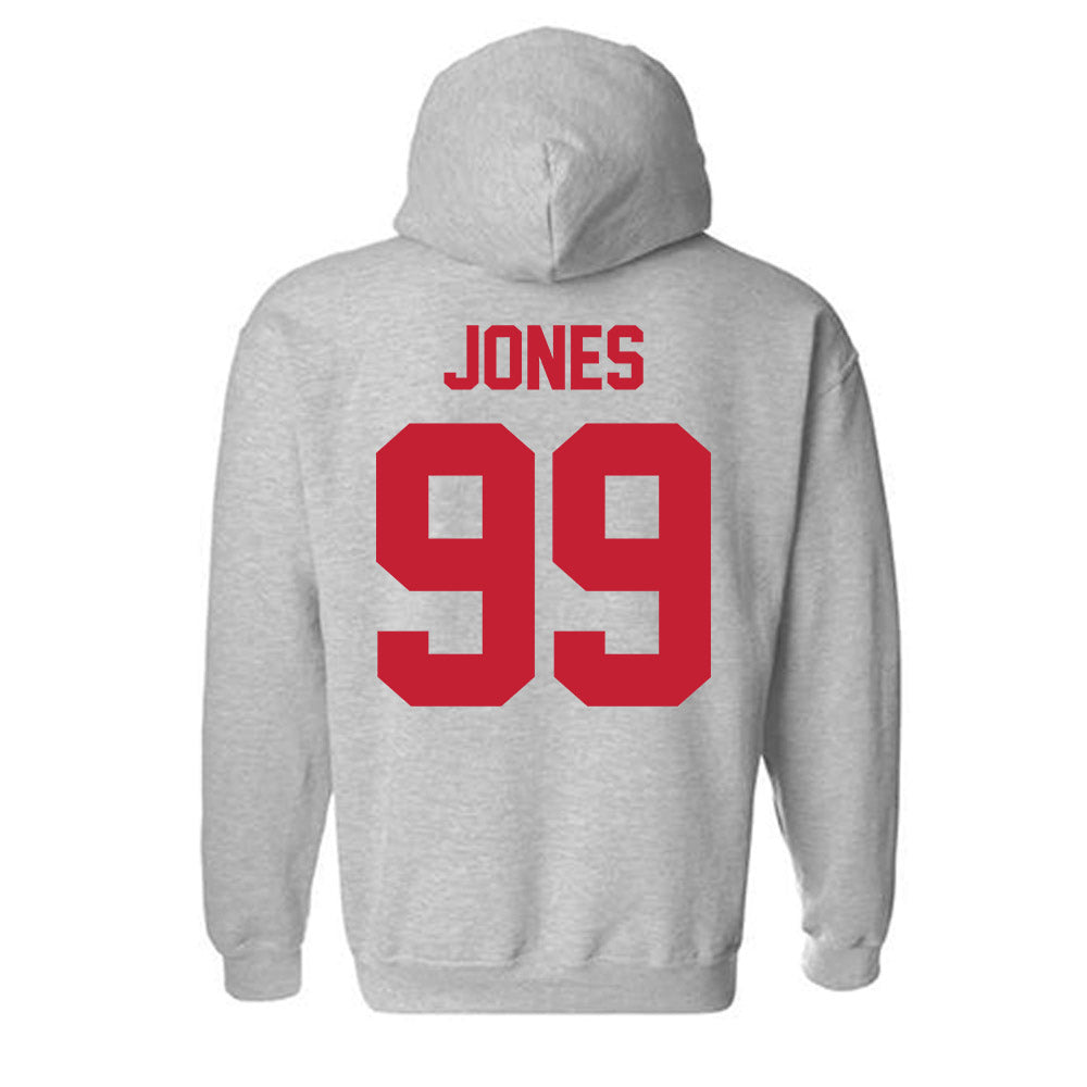 Ferris State - NCAA Football : markee jones - Classic Shersey Hooded Sweatshirt-1
