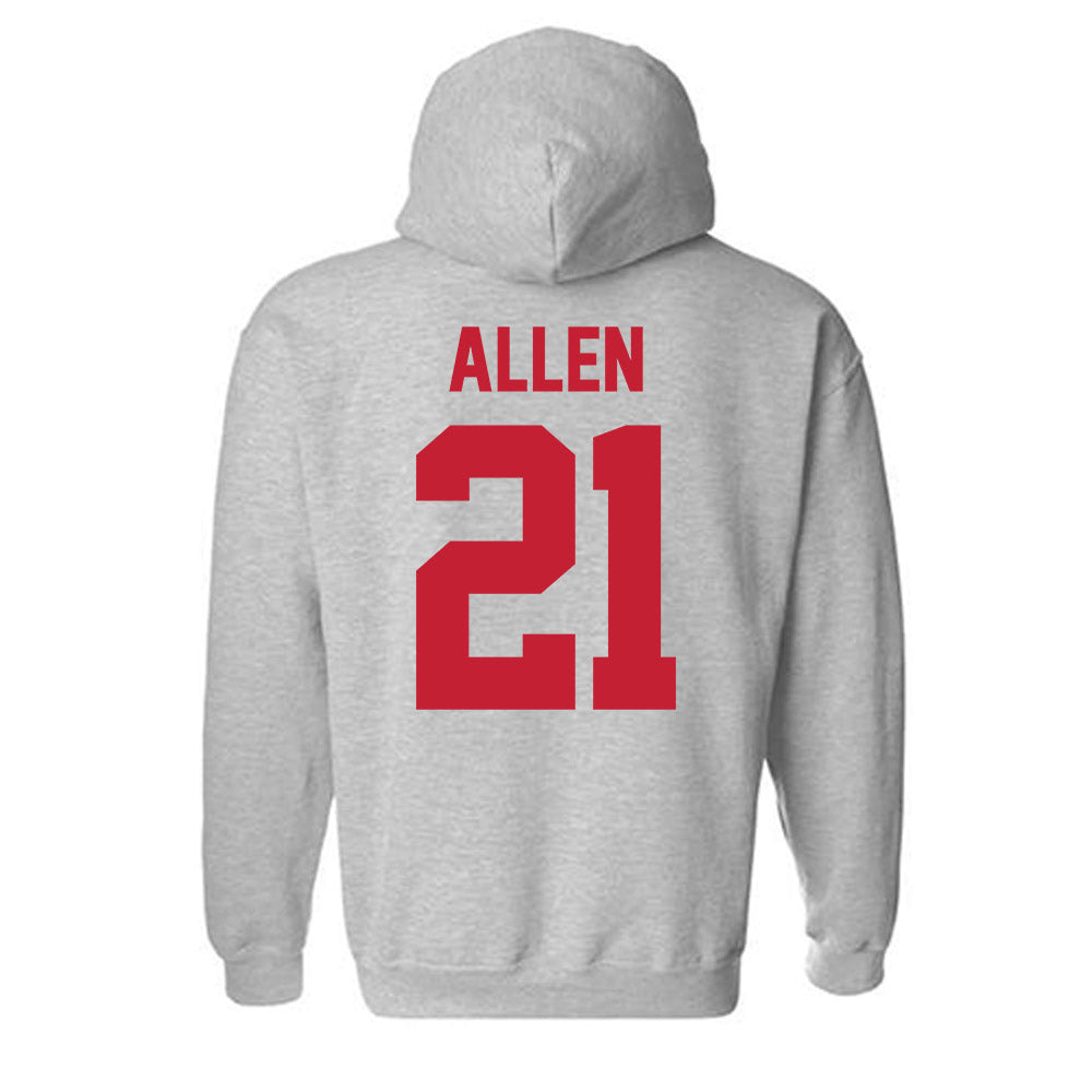 Ferris State - NCAA Football : Timothy Allen - Classic Shersey Hooded Sweatshirt-1