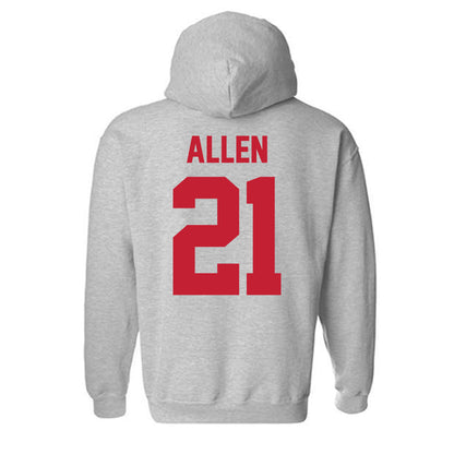 Ferris State - NCAA Football : Timothy Allen - Classic Shersey Hooded Sweatshirt-1