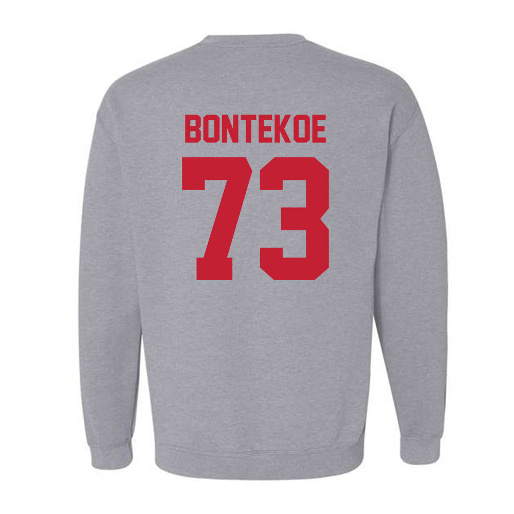 Ferris State - NCAA Football : Mack Bontekoe - Classic Shersey Crewneck Sweatshirt-1