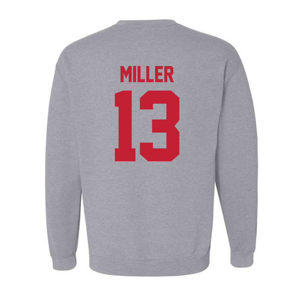 Ferris State - NCAA Women's Basketball : Charlotte Miller - Classic Shersey Crewneck Sweatshirt-1