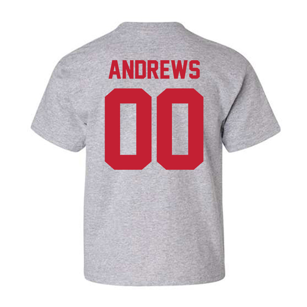 Ferris State - NCAA Football : Logan Andrews - Classic Shersey Youth T-Shirt-1