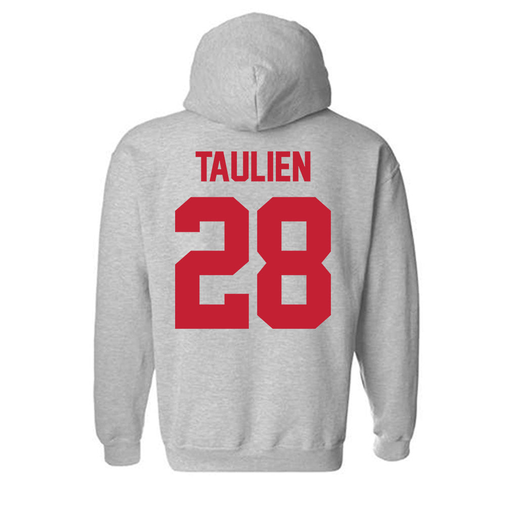 Ferris State - NCAA Men's Ice Hockey : Trevor Taulien - Classic Shersey Hooded Sweatshirt