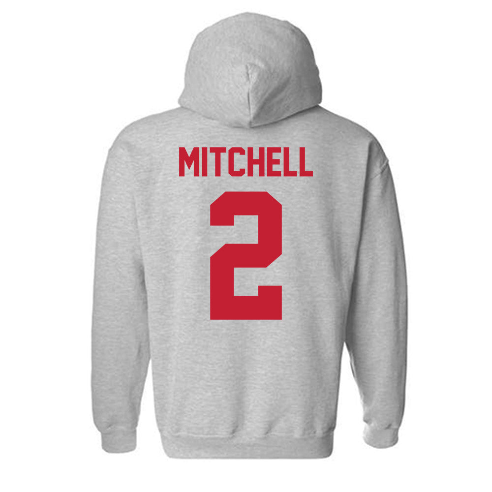  - NCAA Women's Basketball : Mara Mitchell - Classic Shersey Hooded Sweatshirt-1