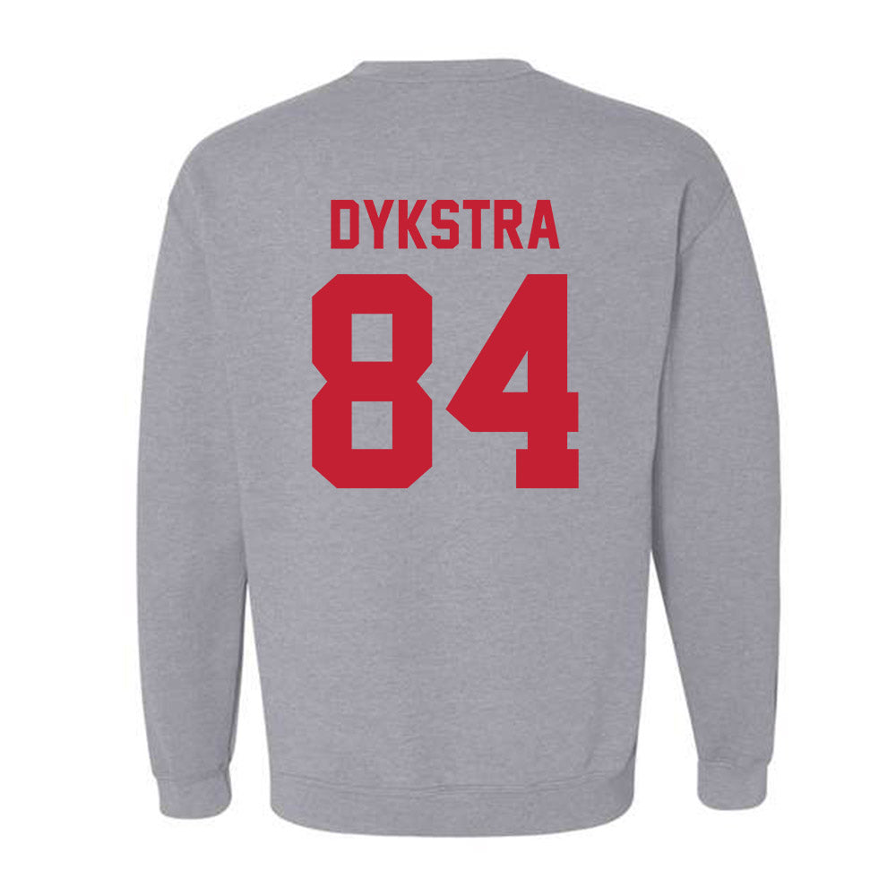 Ferris State - NCAA Football : Mason Dykstra - Classic Shersey Crewneck Sweatshirt-1