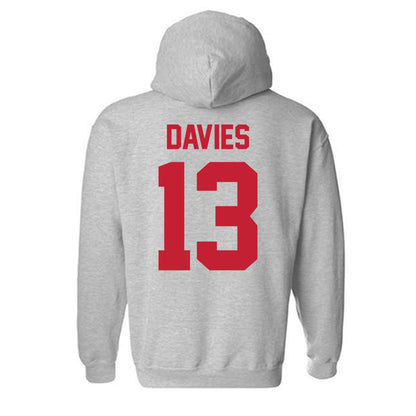Ferris State - NCAA Women's Volleyball : Hope Davies - Classic Shersey Hooded Sweatshirt-1