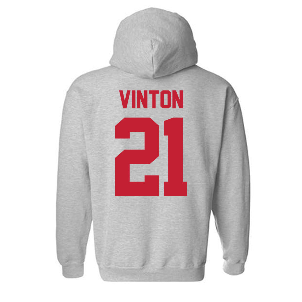 Ferris State - NCAA Football : Jaylen Vinton - Classic Shersey Hooded Sweatshirt-1